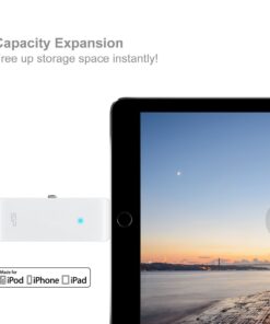 SP xDrive Z30 128GB Flash Drive Dual USB Flash Drive with Lightning Connector, Apple Mfi Certified for iPhone/iPad/iPod Lightning White 10 61ULT3uMbJL