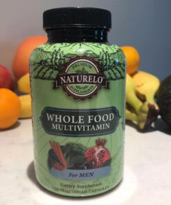 NATURELO Whole Food Multivitamin for Men - with Vitamins, Minerals, Organic Herbal Extracts - Vegetarian - for Energy, Brain, Heart, Eye Health - 120 Vegan Capsules 49 61UN6 W6eoL