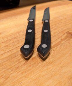 HENCKELS Prime Razor-Sharp Steak Knife Set of 4, German Engineered Informed by 100+ Years of Mastery,Black 27 61UPvyePW0L