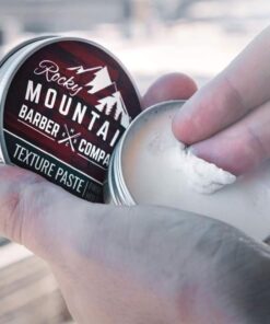 Rocky Mountain Barber Company Hair Paste for Men - Hair Styling Paste with Pliable Light-Firm Hold for All Hair Styles, Shine-Free Matte Finish - Easy to Wash Out, 2 oz 17 61UQ hJ6S6L