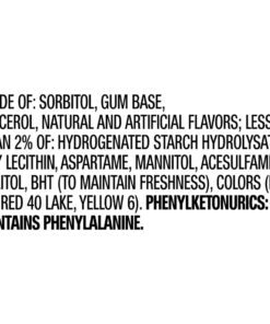 ORBIT Bubblemint Sugar Free Chewing Gum, 12 Packs of 14-Pieces (168 Total Pieces) 14 61UQP8wmtLL