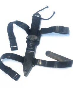 Qiorange Black Dive Knife ll, All Stainless with Line Cutter, Razor Edge and Leg Strap Sheath,Black Tactical Treasure II Dive Knife 9 61UQV8PDNDL