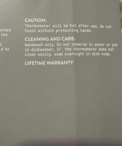 Taylor Stainless Steel Candy Deep Fry Food Cooking Kitchen Analog Thermometer, 12 Inches Traditional 22 61UQaRBESoL