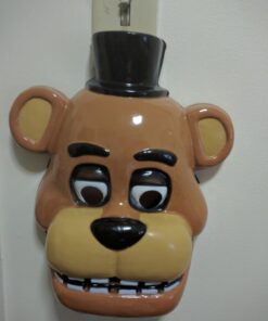 Rubie's Adult Five Nights at Freddy's Freddy Half Mask White 11 61URr3oNXBL