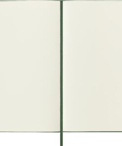 Moleskine Classic Notebook, Hard Cover, Large (5" x 8.25") Plain/Blank, Myrtle Green, 240 Pages 12 61URv8YN HL