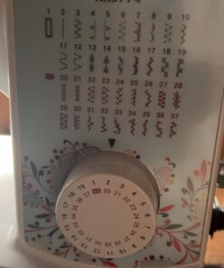 Brother Sewing and Quilting Machine, XR3774, 37 Built-in Stitches, Wide Table, 8 Included Sewing Feet 45 61US 82yTzL