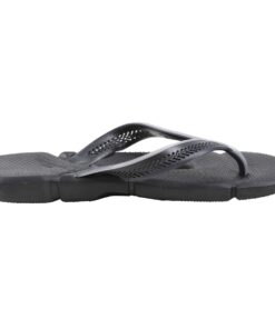 Havaianas Men's Power Flip Flop Sandals, Comfort Designed Footbed, Grippy Outsole 11-12 Black/Steel Grey 5 61UUCqAkc7L