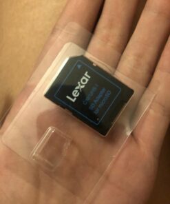 Lexar High-Performance 633x 64GB microSDXC UHS-I Card w/ SD Adapter, C10, U3, V30, A1, Full-HD & 4K Video, Up To 100MB/s Read, for Smartphones, Tablets, and Action Cameras (LSDMI64GBBNL633A) Single 33 61UUyQmamnL