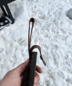 Poshland RAM-0592 Damascus Steel Dagger Knife – Full Size Leather Handle 36 61UXg3HZOxL