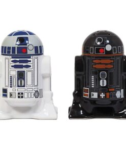 Star Wars Droid Salt and Pepper Shakers - Ceramic R2-D2 and R2Q5 - Add a little Star Wars to every Meal 12 61UYXQBzvgL