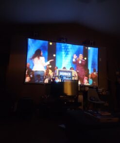 GooDee Projector 4K With WiFi And Bluetooth Supported, FHD 1080P Mini Projector For Outdoor Moives, 5G Video Projector For Home Theater Dolby Audio Zoom Portable Projector TV Stick PPT (YG600 Plus) Titanium Grey 52 61UYZYhczwL