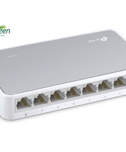 TP-Link 8 Port 10/100Mbps Fast Ethernet Switch , Desktop Ethernet Splitter , Ethernet Hub , Plug and Play , Fanless Quiet , Desktop Design , Green Technology , Unmanaged (TL-SF1008D), White 11 61UZlShyabL
