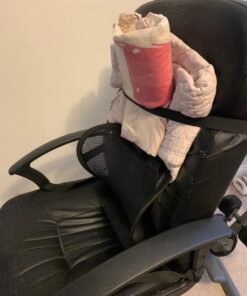 kingphenix Lumbar Support (2 Pack) with Breathable Mesh, Suit for Car, Office Chair Mesh - Black 53 61UbGhreh9L