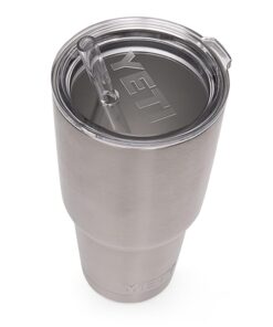 YETI Straw Lid for YETI Rambler Drinkware, Shatter-Proof and Dishwasher Safe 30 Ounce 18 61Uc5gkfh1L