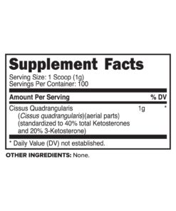 PrimaForce Cissus Quadrangularis Extract, - Unflavored Powder, 100 Grams 5 61UcJI1FbbL