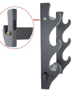 Eforlife Sword Holder Wall Mount Japanese Samurai Sword Display Stand Hanger Bracket for Japanese Katana Wakizashi Tanto 3 Layer A 16 61UdWAsWFqL