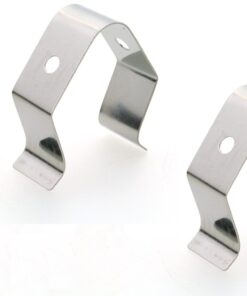 2 Pack - Universal BBQ Thermometer Probe Clip - Ambient Temperature Readings for Smokers/Grills/Ovens