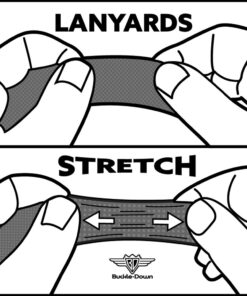 Buckle-Down Lanyard-1.0"-Pets & Snacks Rainbow Collage 22" x 1" Multicolor 4 61UeloG2hwL