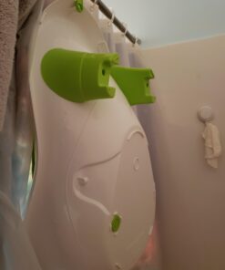 Fisher-Price 4-in-1 Sling 'n Seat Tub, Green, Convertible Baby to Toddler Bath Tub with Seat and Toys Standard Packaging 31 61UfDKTMQmL