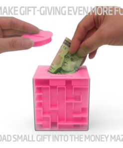 Alternative view of Trekbest Money Maze Puzzle Box - A Fun Unique Way to Give Gifts for Kids and Adults (Pink) Pink