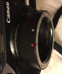 Fotodiox Pro Lens Mount Adapter with Auto-Exposure, Auto-Focus and Auto-Aperture, Canon EOS EF EFs Lens to EOS M EF-m Camera Body Canon EOS EF/EF-S (Auto) 29 61UiJeZO7L