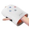 Snailax Hand Massager with Heat, Compression, Vibration, Wireless Hand Massager for Arthristis, Carpal Tunnel, Finger Numbness, Circulation, Pain Relief from Wrist to Palm and Finger, Perfect Gifts White 489