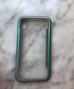 Raptic Shield, Compatible with Apple iPhone XR (Formerly Defense Shield) - Military Grade Drop Tested, Anodized Aluminum, TPU, and Polycarbonate Protective Case for Apple iPhone XR, Red 47 61UjE08pvML