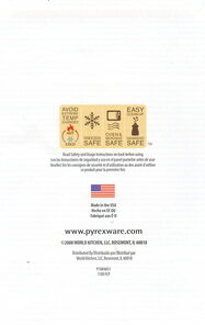 Alternative view of Pyrex Simply Store 11-Cup Rectangular Bakeware Dish 11 Cup Blue