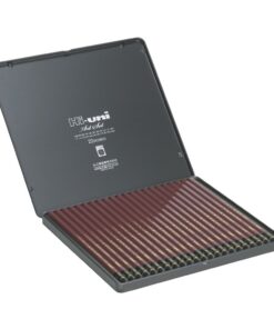 Uni Hi Wooden Pencil Art Set - 10B to 10H - Box of 22 (HUAS) 1 25 61Umma3NJIL