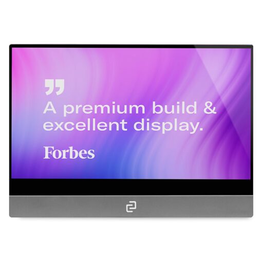 espresso Displays 15: World's Thinnest Portable Monitor - Premium Touchscreen for Mac, Windows & More. Durable, Robust Aluminium Design. 1 Cable Connection. 15.6" Touchscreen Display