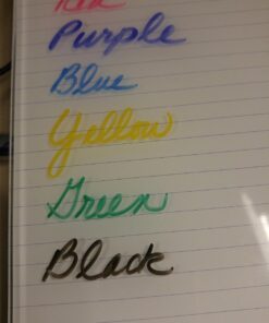 Quartet Dry Erase Markers, Whiteboard Markers, Fine Tip, ReWritables, Mini, Magnetic, Classic Colors, 6 Pack (51-659312Q) 35 61UnX9chmxL