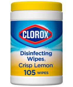 Clorox Disinfecting Wipes, Bleach Free, Crisp Lemon, 105 Count (Package May Vary) 29 61UosWxTKuS