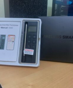 Paneceia Wireless Meat Thermometer Digital, 800FT Long Range Bluetooth Cooking Thermometer, Food Thermometer for Remote Monitoring of Grill, Oven, Smoker, Air Fryer, Rotisserie, iOS & Android App 57 61Up Xub6VL