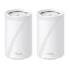 TP-Link Tri-Band WiFi 7 BE10000 Whole Home Mesh System (Deco BE63) | 6-Stream 10 Gbps | 4 × 2.5G Ports Wired Backhaul, 4× Smart Internal Antennas | VPN, AI-Roaming, MU-MIMO, HomeShield (2-Pack) 2 Pack 14 61UpjRQHLeL