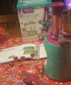 Educational Insights Nancy B's Science Club Microscope for Kids, Microscope Kit, Gift for Boys & Girls, Ages 8-12 32 61UpvKAmmsL 1