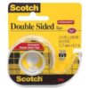 3M Double-Sided Tape with Dispenser, Permanent, 1/2 X 250 Inches, Clear, 2-Pack 14 61UqfNNvYzL