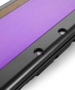 TNP Protective Case Compatible with Nintendo New 3DS XL LL 2015, Purple - Plastic + Aluminum Full Body Protective Snap-on Hard Shell Skin Case Cover New Modified Hinge-Less Design 29 61UrO0Nk 7L