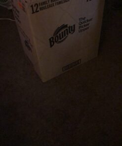 Bounty Quick-Size Paper Towels, White, 12 Family Rolls = 30 Regular Rolls 51 61UrQ o2PL