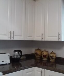 Cosmas 25 Pack 305-030SN Satin Nickel Cabinet Hardware Euro Style Bar Handle Pull - 3" Inch (76mm) Hole Centers, 5-3/8" Overall Length, 1/2" Inch Bar Diameter 44 61Us0znpxqL