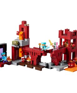 Alternative view of LEGO Minecraft The Nether Fortress 21122
