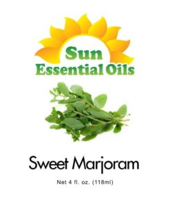 Sun Essential Oils 4oz - Marjoram (Sweet) Essential Oil - 4 Fluid Ounces Marjoram (Sweet) 4 Fl Oz (Pack of 1) 6 61Ut3TkJ0FL