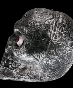 Liberty Imports Sound Activated Skull with Light Up Eyes and Creepy Sounds - Halloween Party Prop Spooky Decoration for Haunted House, Indoor Decor Creepy Skull 12 61Uu08vdZUL