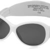 Baby BANZ Retro BANZ Oval Baby Sunglasses Arctic White