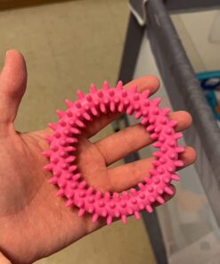 Original Monkey Spiky Sensory Ring / Bracelet Fidget Toy (Pack of 3) - No BPA, Phthalate, Latex - Fidgets Toys / Stress Rings for Children and Adults - by Impresa Products 26 61Ux0JB9c5L