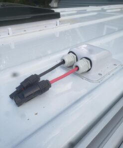 Link Solar Weatherproof ABS Solar Double Cable Entry Gland for All Cable Types 2mm² to 6mm² for Solar Project on Rv, Campervan, Boat 2mm² to 6mm² White 41 61UxdmQMyjL