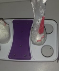 Wilton Decorating Bag Stand - Organize Icing Bags for Easy Reach and Quick Treat Decorating, Holds Flower Nails to Dry Buttercream Flowers, 6-Cavity 26 61Uxl1mJvbL