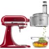 KitchenAid KSM2FPA Food Processor Attachment, Dicing Kit, Silver 18 61UxuajI6L