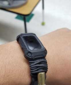 SUPCASE Unicorn Beetle Pro Series Design for Fitbit Charge 2, Replacement Bands with Built-in Rugged Protective Case (Black) Black 35 61UyMbtv3BL