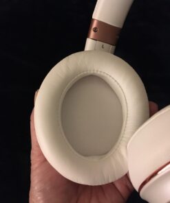 Raycon Everyday Wireless Bluetooth Over Ear Headphones, with Active Noise Cancelling, Awareness Mode and Built in Microphone, IPX 4 Water Resistance, 38 Hours of Battery Life (Rose Gold) Rose Gold 30 61Uyyus0JL