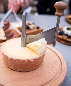 BOSKA Cheese Curler Amigo Stainless Steel - Best for Cheese Wheel or Chocolate - Multifunctional Rust-Proof Shredder - Manual Handheld Flaker - 10 Year Warranty 21 61V 8A7xgrL